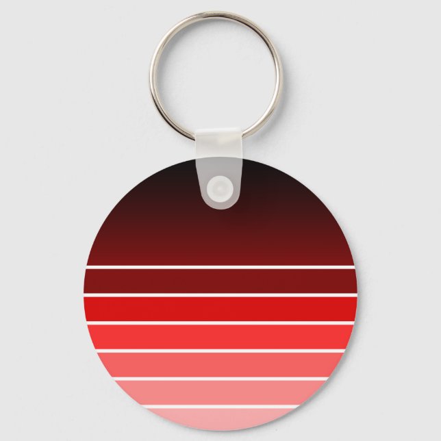 Rote Armbanduhr Schlüsselanhänger (Vorderseite)