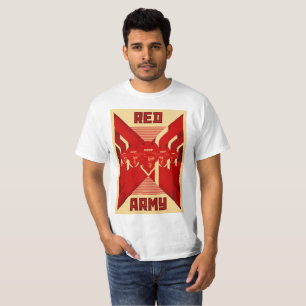 Rote Armee-Hockey-T-Shirt Weiß T-Shirt