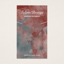 rote Auburn-Wasserfarbenkette - Grafikkarte