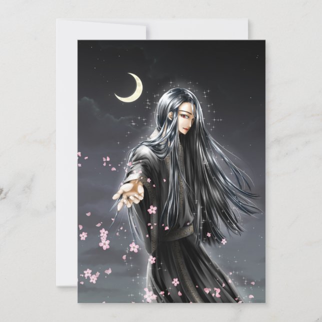 Rote Augen Einladung (Vorderseite)