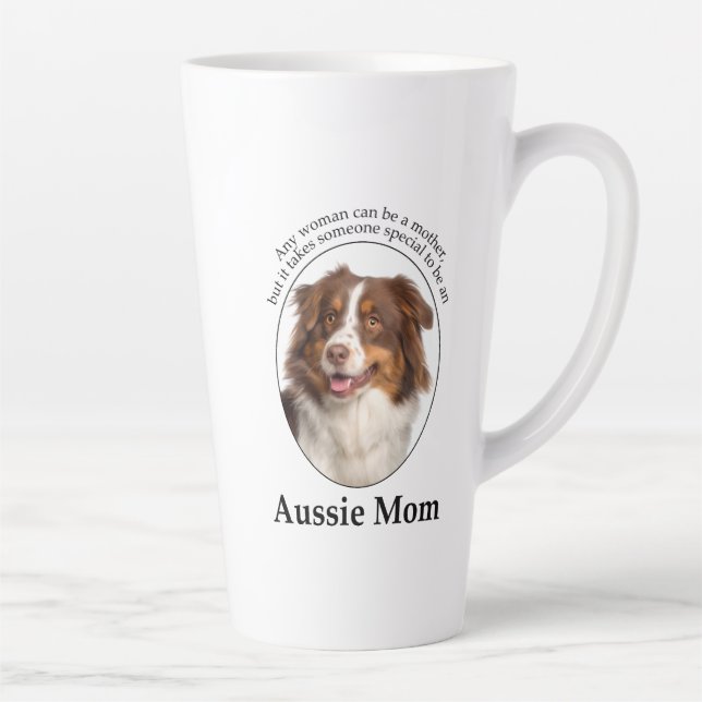 Rote Australische Schepherd-Mama Milchtasse (Rechts)