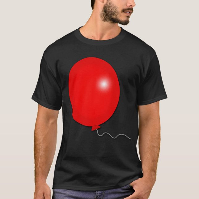 Rote Ballon-T - Shirts, schwitzt, Hoodies, Tassen T-Shirt (Vorderseite)