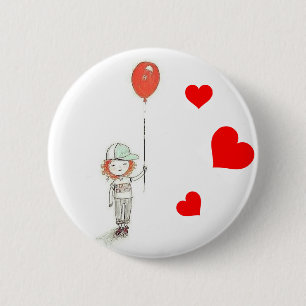 Rote Ballone für Ryan Button
