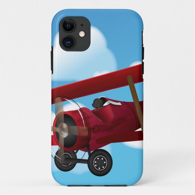 Rote Baron Case-Mate iPhone Hülle (Rückseite)