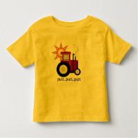 Rote Bauernhof-Traktor-T - Shirts und Geschenke