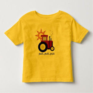 Rote Bauernhof-Traktor-T - Shirts und Geschenke