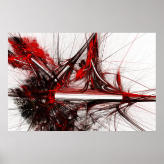 rote Bäume 1 [Detail] riesiger digitaler Druck Poster