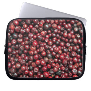 Rote Beeren des Himalaja Laptopschutzhülle