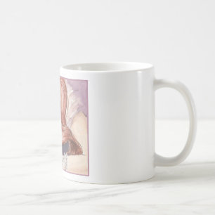 Rote behaarte Prinzessin u. ihre Ratte Kaffeetasse