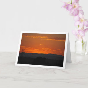 Rote Berg Himmel Landschaft Karte