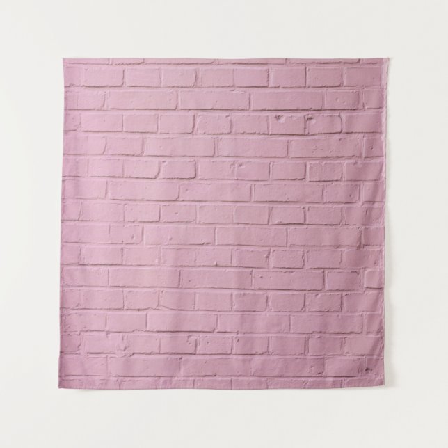 ROTE BETONWAND WANDTEPPICH (Vorderseite)