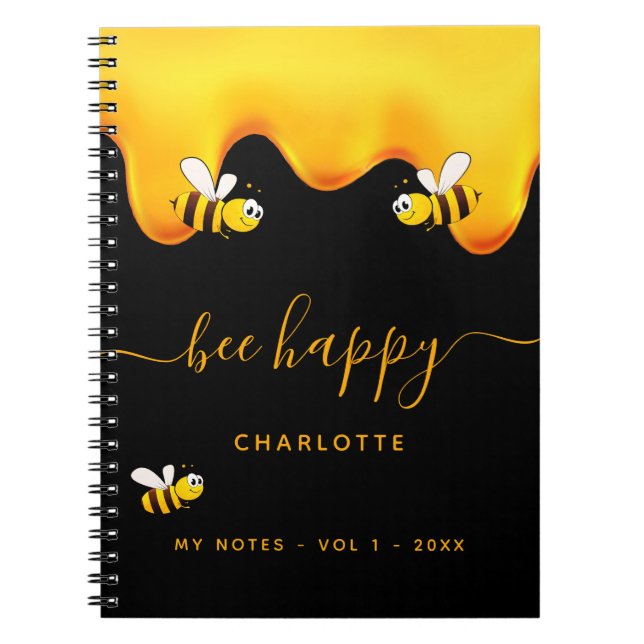 Rote Biene Notizblock (Vorderseite)