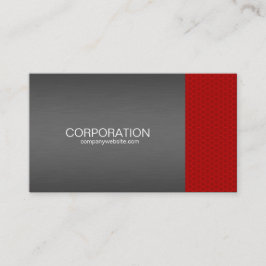 Rote Bienenwabe beruflich, Auslesegeschäftskarte Visitenkarte