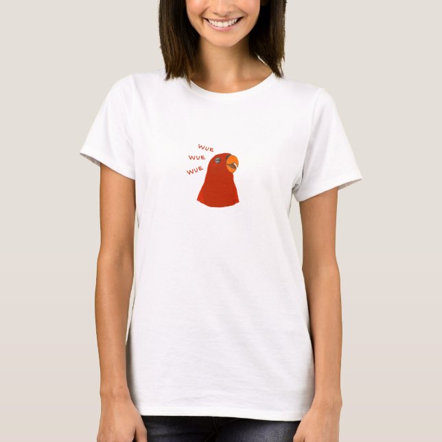 Rote Birne "GUMI" wuewue... T-Shirt (Vorderseite)