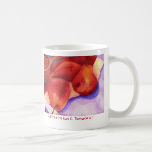 Rote Birnen-Tasse Tasse