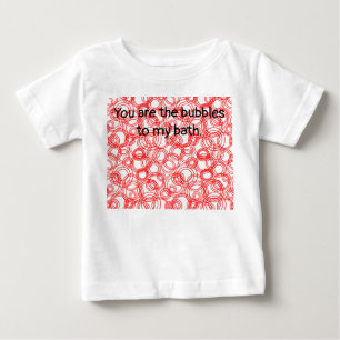 Rote Blasen Baby T-shirt