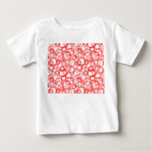 Rote Blasen Baby T-shirt