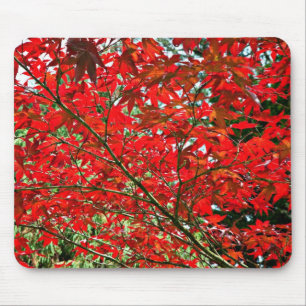 Rote Blätter Mousepad