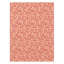 Rote Blattzweige Nahtloses Muster