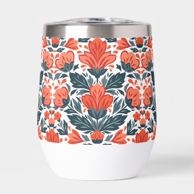 Rote Blume (Vorderseite)