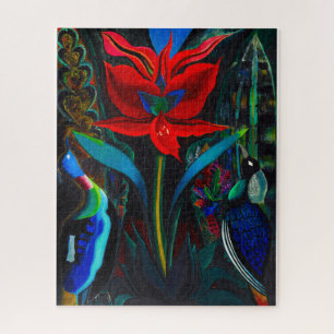 Rote Blume, 1929 von Joseph Stella Puzzle