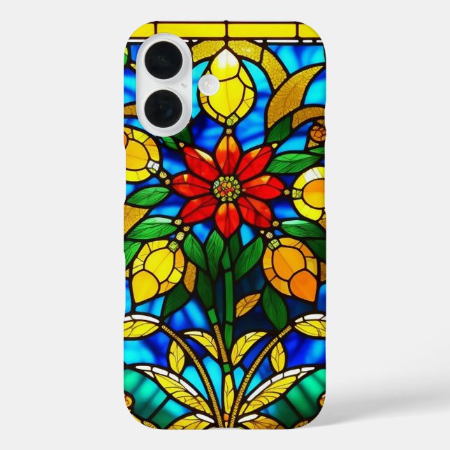 Rote Blume Elegante Kunst, Dichtung und Musik Case-Mate iPhone Hülle (Rückseite)