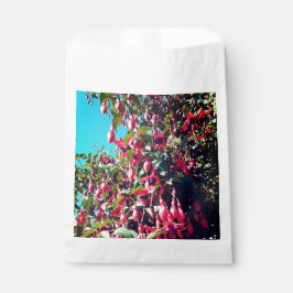 Rote Blume Geschenktütchen