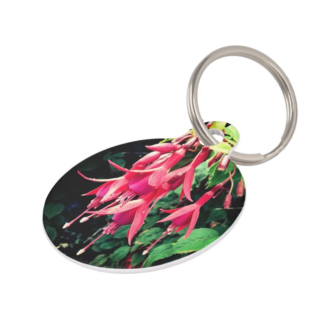 Rote Blume Haustiermarke (Seite)