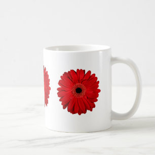 Rote Blume Kaffeetasse