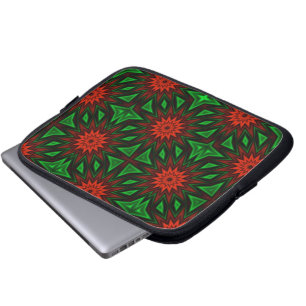 Rote Blume Laptop-Sieb Laptopschutzhülle