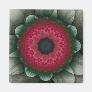 Rote Blume Magnet