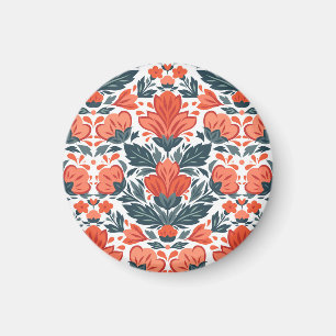 Rote Blume Magnet