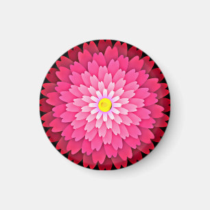 Rote Blume Magnet