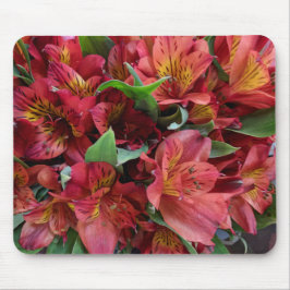 Rote Blume Mousepad