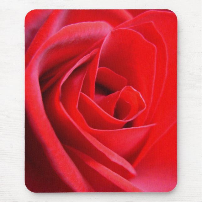 Rote Blume Mousepad Rote Rose Dekoration Geschenke (Vorne)