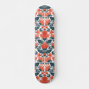 Rote Blume Skateboard