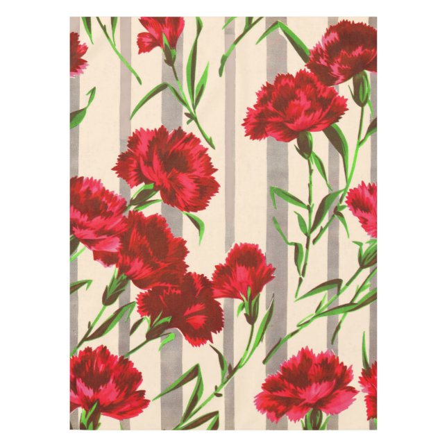 rote Blume Tischdecke (Vorderseite)