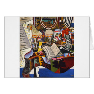 Rote Blume von Joan Miro