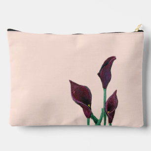 Rote Blume Zubehörtasche