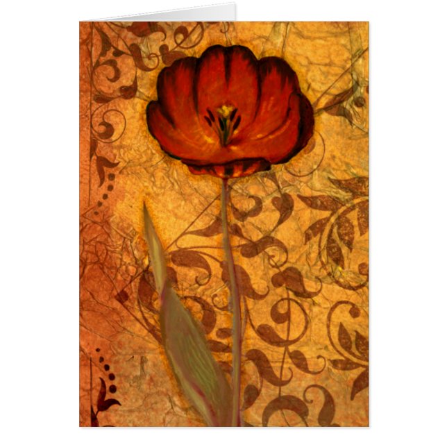 Rote Blumen I (Vorne)