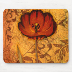 Rote Blumen I Mousepad