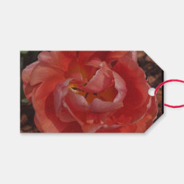 rote Blüte  Geschenkanhänger