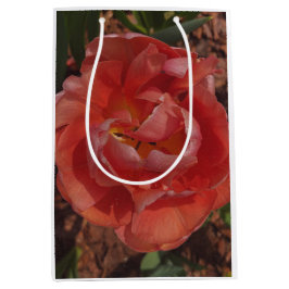 rote Blüte  Mittlere Geschenktüte
