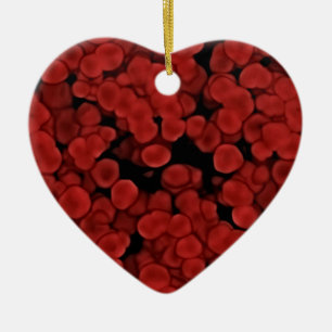 Rote Blutkörperchen Keramikornament