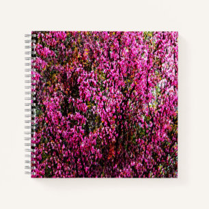 Rote Bud Blume....... Notizbuch