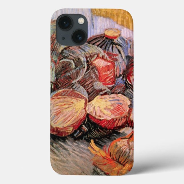 Rote Cabbages und Onions von Vincent van Gogh Case-Mate iPhone Hülle (Rückseite)