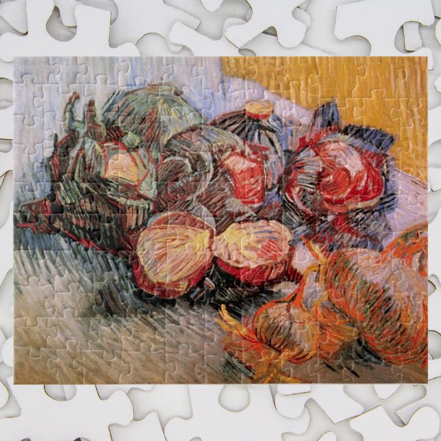 Rote Cabbages und Onions von Vincent van Gogh Puzzle (Von Creator hochgeladen)