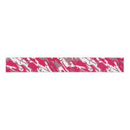 Rote Camouflage Ripsband