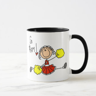 Rote Cheerleader Tasse