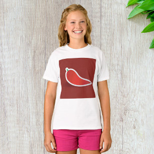Rote Chili Paprika T-Shirt